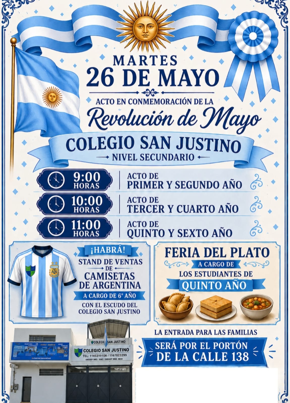 Acto de la Revoluci贸n de Mayo - Secundaria